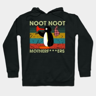 Noot Noot Motherfuckers Funny Penguin Lover Hoodie